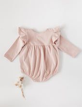 Load image into Gallery viewer, Milana Winged Cotton Playsuit - Soft Pink