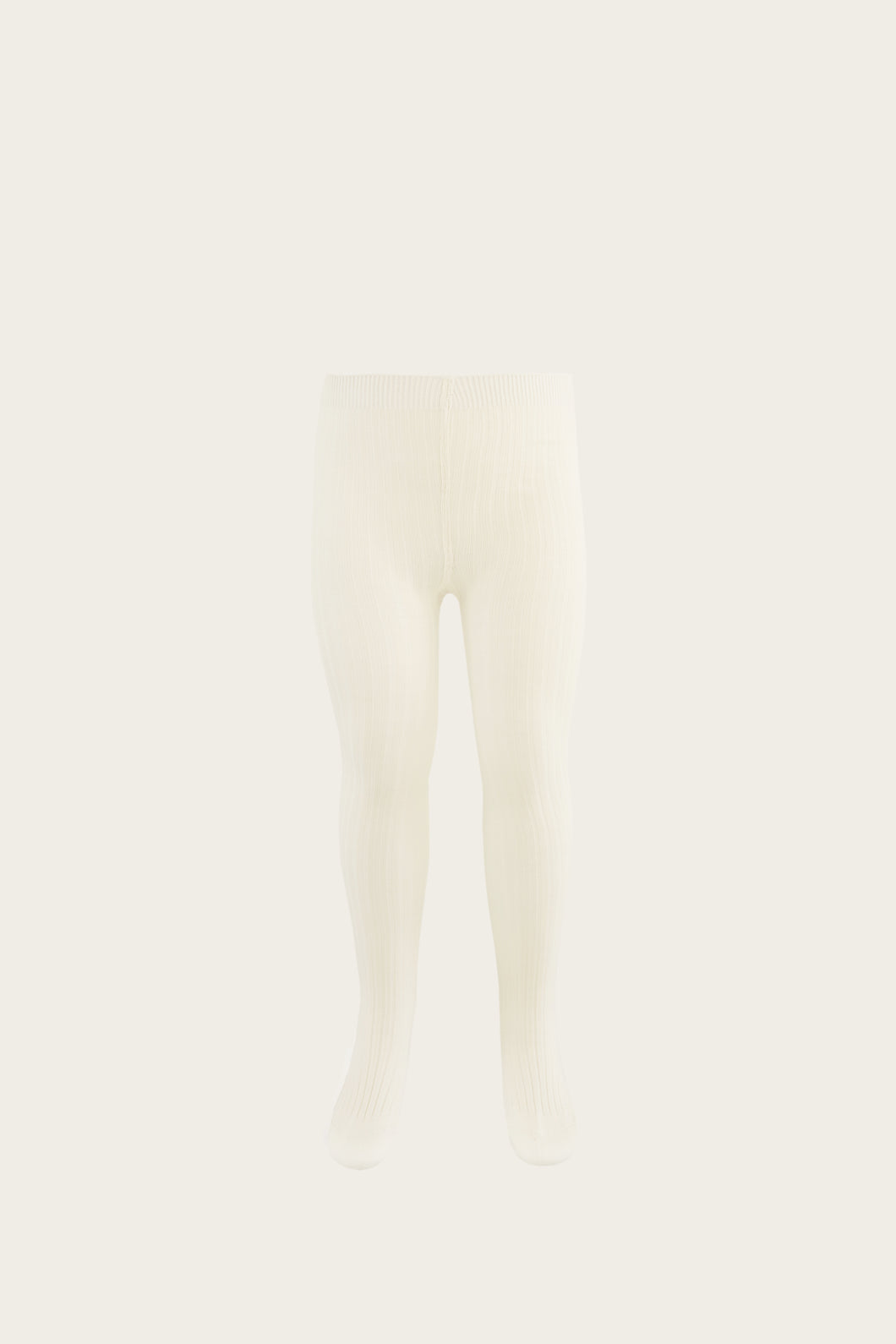 Ribbed Tights - Off White