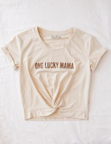 One Lucky Mama Tee