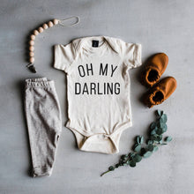 Load image into Gallery viewer, Oh My Darling Baby Bodysuit - Cream